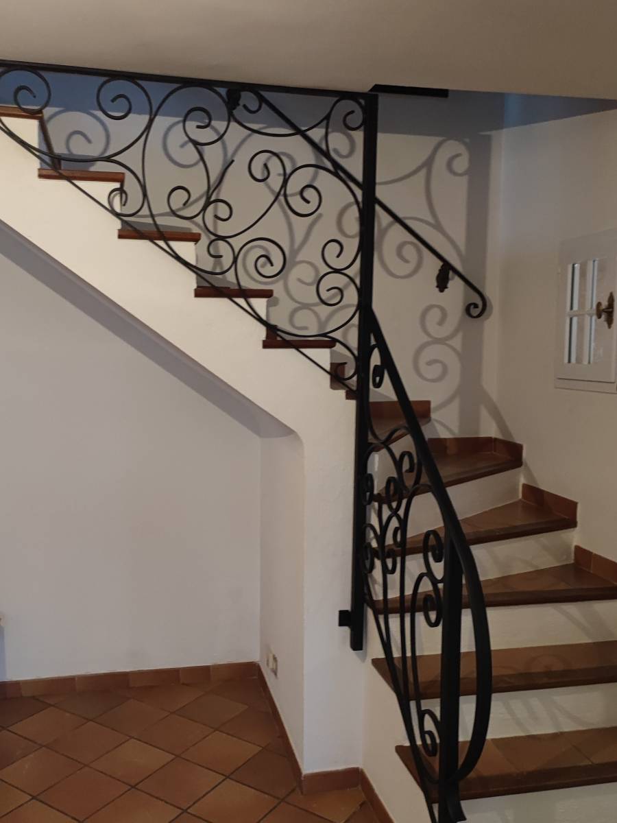 GARDE-CORPS AVEC VOLUTES