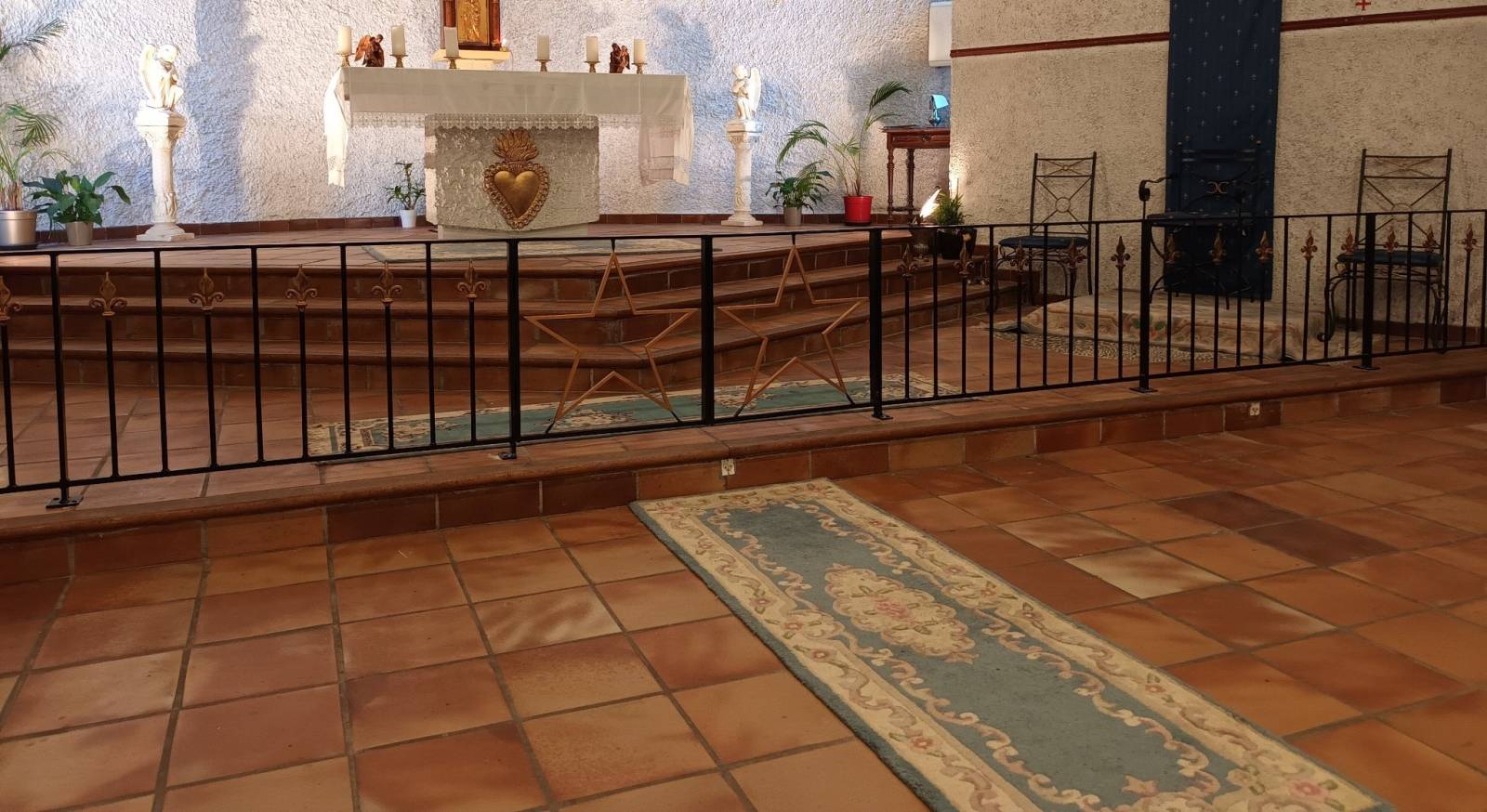 GARDE-CORPS POUR DECO EGLISE