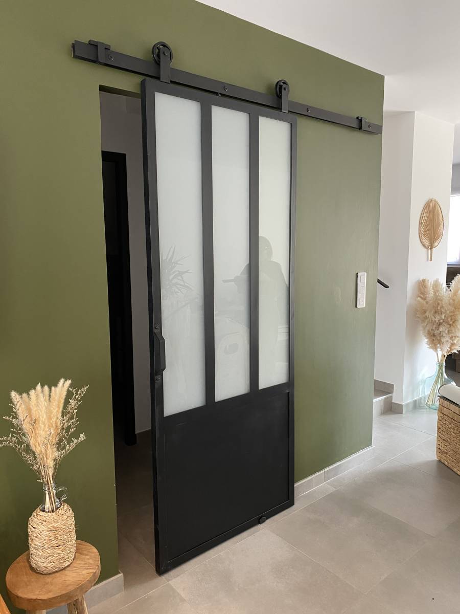 PORTE VERRIERE COULISSANTE