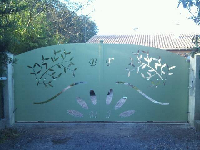 PORTAIL FINITION THERMOLAQUEE MIRAMAS