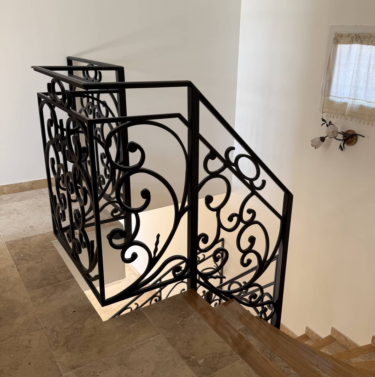 MISE EN SECURITE ESCALIER  AVEC PALIER