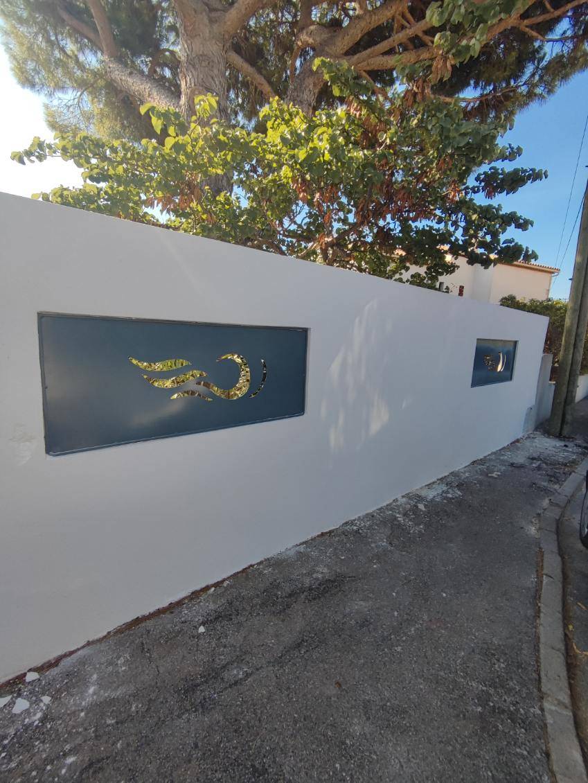 GARDE-CORPS PLEIN ET DECOUPE LASER