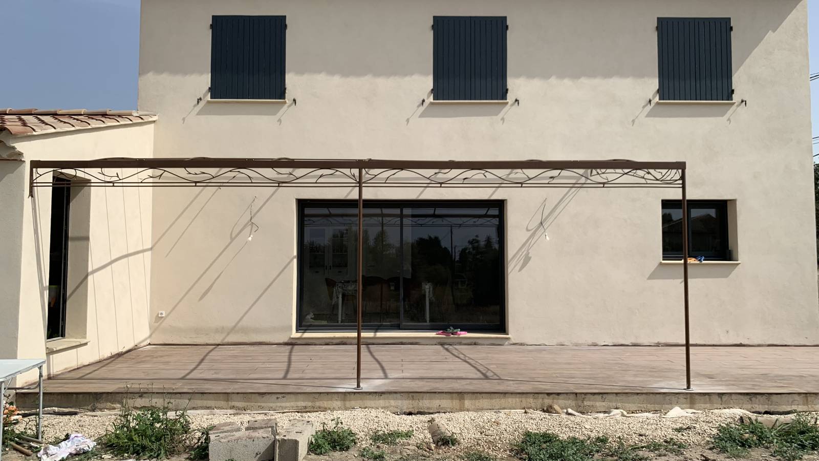 PERGOLA SUR TERRASSE