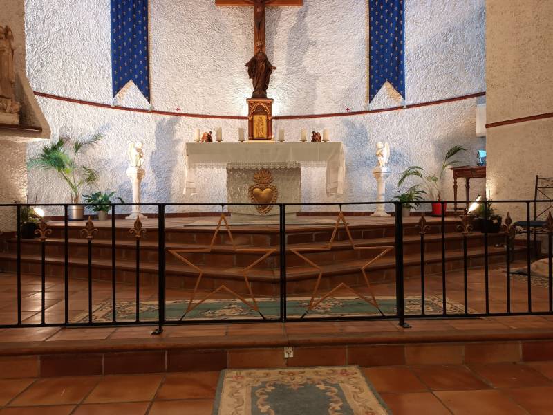 GARDE-CORPS POUR DECO EGLISE