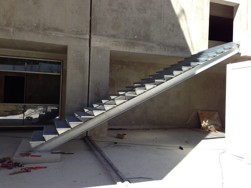 Escalier galvanisé